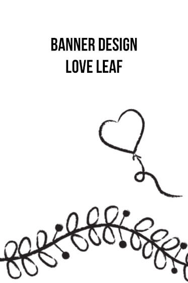 Featured Image - Love Leaf Banner Design