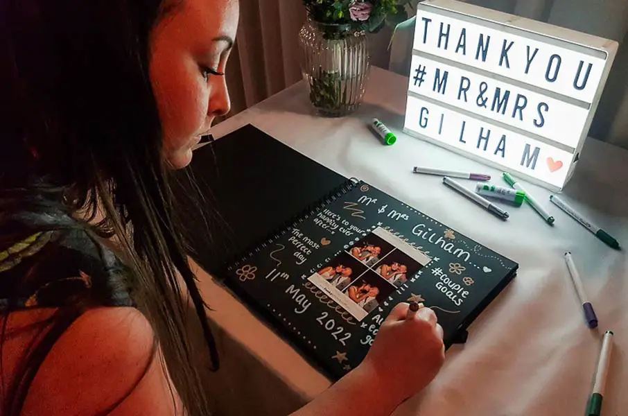 photo booth guestbook